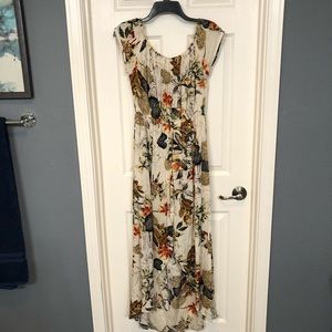 Womans floral dress